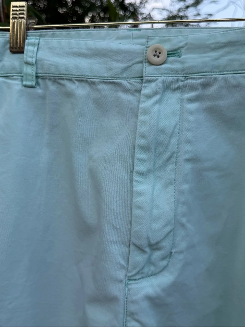 Vineyard Vines by Shep & Ian Men's Light Mint Chino Shorts Sz 40 inseam 6 inches